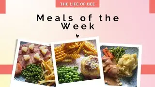Meals of the week | What’s for Dinner | UK Easy Family Meal Ideas