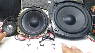 WOOFER + MIDRANGE + TWEETER SOUND COMPARISON & 3 WAY TEST. BEGINNERS REQUESTED VIDEO!