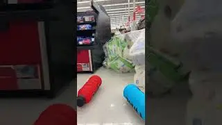 Got chased out of Walmart and THIS happened 😂 #prank #viral #shorts