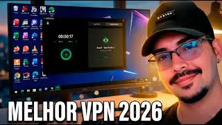 A MELHOR VPN PARA PC EM 2026! 🏆 (R&aacute;pida, Segura e Muda Regi&atilde;o)
