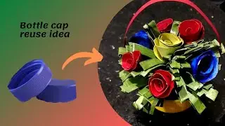 Diy miniature plant with bottle cap #shorts