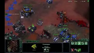 StarCraft 2 [TvP] #9 Быстрая победа через дроп мин/Quick win with a drop of mines