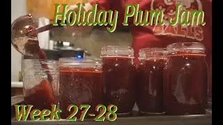 Week 27-28: Holiday Plum Jam
