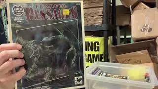 Unboxing Video #260 - I'm Back - w/ Cthulhu & Traveller
