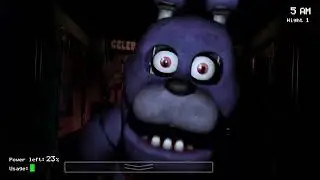 Five nights at freddos and screaming