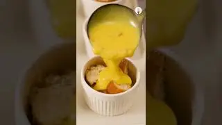 4-Ingredient Doughnut Custard Pudding