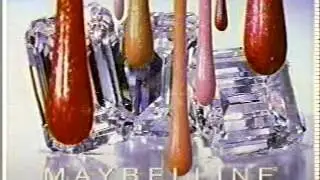 Maybelline Wet Shine Diamonds Liquid Gold Commercial (2002)