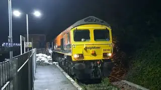 Freightliner 59104 on 6O44 & 6V97 at Botley Station 30/07/25.
