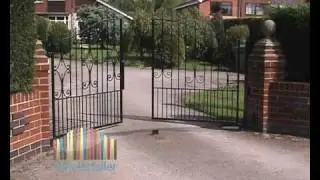 Electric Gates. CAME Underground 'FROG' electric gate automation. GateInstaller.co.uk