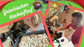 Griechischer Hackauflauf mit Reisnudeln 🩵 schnell und einfach selbstgemacht und mega lecker🩵