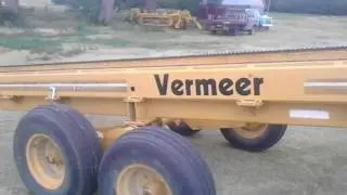 Vermeer BM700 7 Round Bale Hauler Selling 8-10-16 on Bigiron.com Online Auction