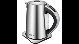 Review Aicok Electric Kettle Variable Temperature Control Water Kettle