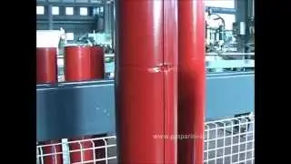 20070095 - SEAMED DOWN PIPES & SWAGING MACHINE
