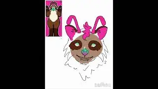 Furry Raccoon Speedpaint #speedpaint #cat #digitalart