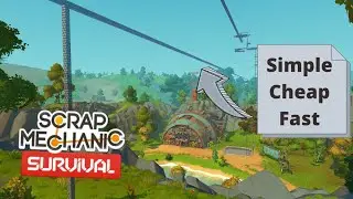 The best way to transport packages - Scrap mechanic survival duo late game Ep. 11