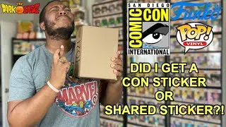 DID I GET A CON OR SHARED STICKER?! | Funko's SDCC 2020 Virtual Con Haul!