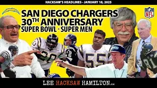 San Diego Chargers Super Bowl,  Super Men - Junior Seau, Stan Humphries, Bobby Ross, Alex Spanos