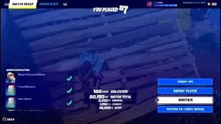 Fortnite: Mae's Mission to Secure 3 Weather Forecast Towers Finished! 7th Place