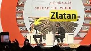 Zlatan Ibrahimovic at Sharjah International Book Fair 2022