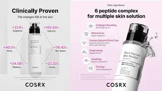Best peptide serum for glowing skin 💎💎 || COSRX 6 peptide booster serum 