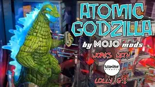 Atomic Godzilla by Mojo Mods - A new sculpt for Stern Godzilla pinball!