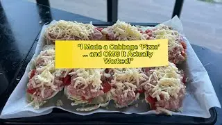 Lazy Cabbage Pie (Cabbage &ldquo;Pizza&rdquo;)