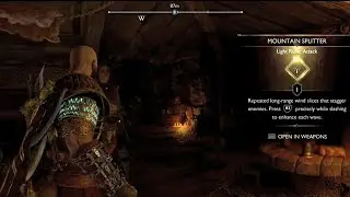 How To Get Mountain Splitter Spear Runic Attack - God Of War Ragnarok