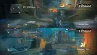 COD Ghosts [splitscreen with CrupZzZ] team deathmatch gameplay 7