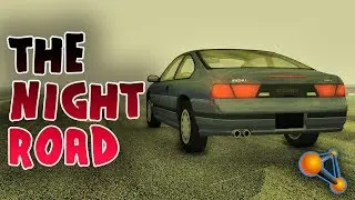 The NIGHT FOGGY ROAD short story BeamNG Drive