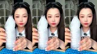ASMR THIN ICE EATING