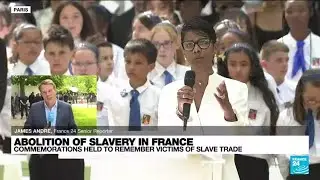 France commemorates the abolition of slavery &bull; FRANCE 24 English