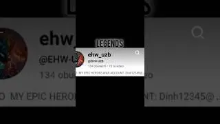 Epic Heroes War | Noob Players vs Legends | #ehw #legends