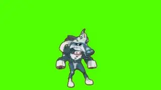 Green screen for Unicougar jam