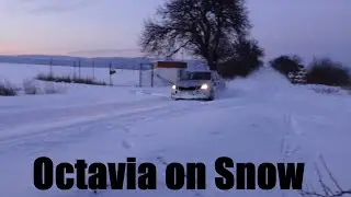 Skoda Octavia TSI _ Snow fun