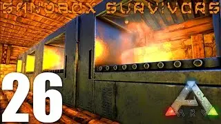 ARK: Survival Evolved - GRUBBA THE HUT LARGE SCALE MEAT COOKING! - S1EP26 Gameplay