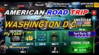 CSR 2 | CSR racing 2, American Road Trip, Washington DC, My Take.