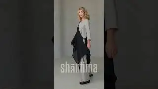 YAN Transformer Overlay Linen Wrap | Shantima #linenclothes #shantima #linendress #linentop #fashion