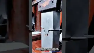 Innovation Technology Press Bending Machine: Forming Metal with Automated Precision. #tech