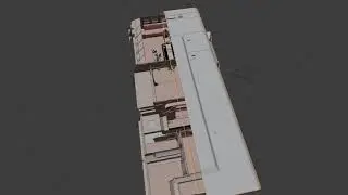 Star Trek - Danube Class Runabout WIP Blender Vieport - record