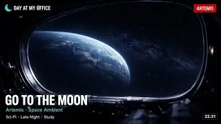 Artemis — go to the moon | Full Album | Ambient Space Journey | Day at My Office