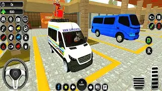 Санта-Клаус перевозит множество пассажиров во время снегопада [Часть 5] - 3D Car 2026 - Игра 