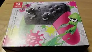 Splatoon 2 Pro Controller Unboxing!!