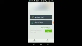 Ad self service configuration and enrollment on mobile app