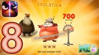 Angry Birds Evolution: Gameplay Walkthrough Part 8 - Birds Level Up (iOS, Android)