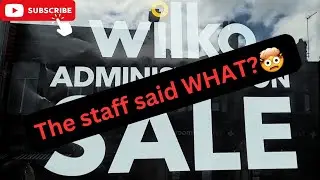 🤯WILKO SALE! I CAN'T BELIEVE STAFF SAID THIS!!🤯 #wilkoclossingdown #wilko #shopping 🛍