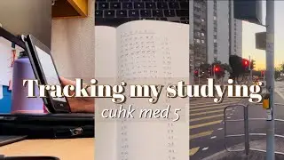 how much time I ACTUALLY spend studying: an unproductive week | cuhk medicine year 5 vlog