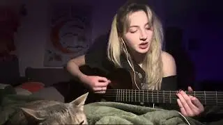 Clementine - Elliot Smith  #cover #music #acousticguitar #singer #cat 12/27/25