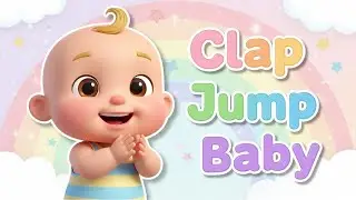 Clap Clap Baby 👶 | Action Rhyme for Toddlers | Magic Rhymes Kid