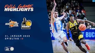 Science City Jena vs. MHP RIESEN Ludwigsburg - Full Game Highlights - Spieltag 18, 25/26