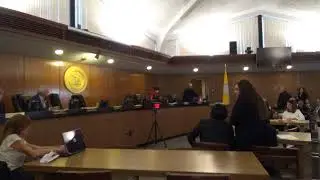 Budget Hearing Vote Count to Adjourn the meeting